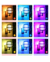 WOMO Solar Wall Lantern-WM9038 thumbnail