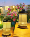 WOMO Solar Pleated Glass Lantern-WM9043 thumbnail
