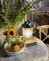 WOMO Solar Pleated Glass Lantern-WM9043 thumbnail
