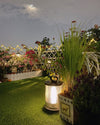 WOMO Solar Pleated Glass Lantern-WM9043 thumbnail