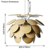 WOMO Pinecone Pendant Light-WM2388 thumbnail