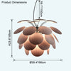 WOMO Pinecone Pendant Light-WM2388 thumbnail
