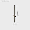 WOMO Long Bar Wall Sconce with Antler -WM6019 thumbnail