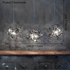 WOMO Argent/Gold Cloud Multi Pendant Chandelier-WM2042 thumbnail