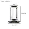 WOMO Glass Column Torchiere Floor Lamp-WM7018 thumbnail