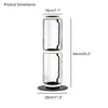 WOMO Glass Column Torchiere Floor Lamp-WM7018 thumbnail