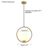 WOMO Glass Globe Pendant Light-WM2097 thumbnail