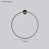 WOMO Large Circular Accent Wall Sconce-WM6040 thumbnail