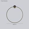 WOMO Large Circular Accent Wall Sconce-WM6040 thumbnail