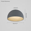 WOMO Dome Asymmetrical Flush Mount Ceiling Light-WM1020 thumbnail