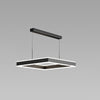 WOMO Tiered Black Square Chandelier-WM2016 thumbnail