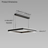 WOMO Tiered Black Square Chandelier-WM2016 thumbnail