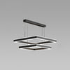 WOMO Tiered Black Square Chandelier-WM2016 thumbnail