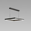 WOMO Tiered Black Square Chandelier-WM2016 thumbnail