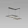 WOMO Tiered Black Square Chandelier-WM2016 thumbnail