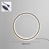 WOMO Large Circular Accent Wall Sconce-WM6040 thumbnail