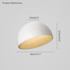 WOMO Dome Asymmetrical Flush Mount Ceiling Light-WM1020 thumbnail