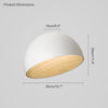 WOMO Dome Asymmetrical Flush Mount Ceiling Light-WM1020 thumbnail