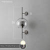WOMO Industrial Hurricane Wall Sconce-WM6031 thumbnail