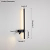 WOMO Switchable Long Linear Wall Sconce with Spotlight-WM6068 thumbnail