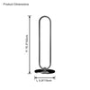 WOMO Long Oval LED Brass Table Lamp-WM8034 thumbnail
