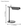 WOMO Elegant Adjustable Small Arm Desk Lamp-WM8033 thumbnail