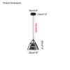 WOMO 3 Light Smoked Glass Pendant Light-WM2238 thumbnail