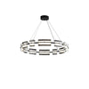 WOMO Modern Tiered Glass Chandelier-WM2220 thumbnail
