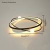 WOMO Oval Ceiling Light-WM1051 thumbnail