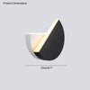 WOMO Adjustable Black & White Round Disc Wall Lamps-WM6071 thumbnail