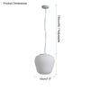 WOMO Lantern Blown Glass Pendant Light-WM2151 thumbnail
