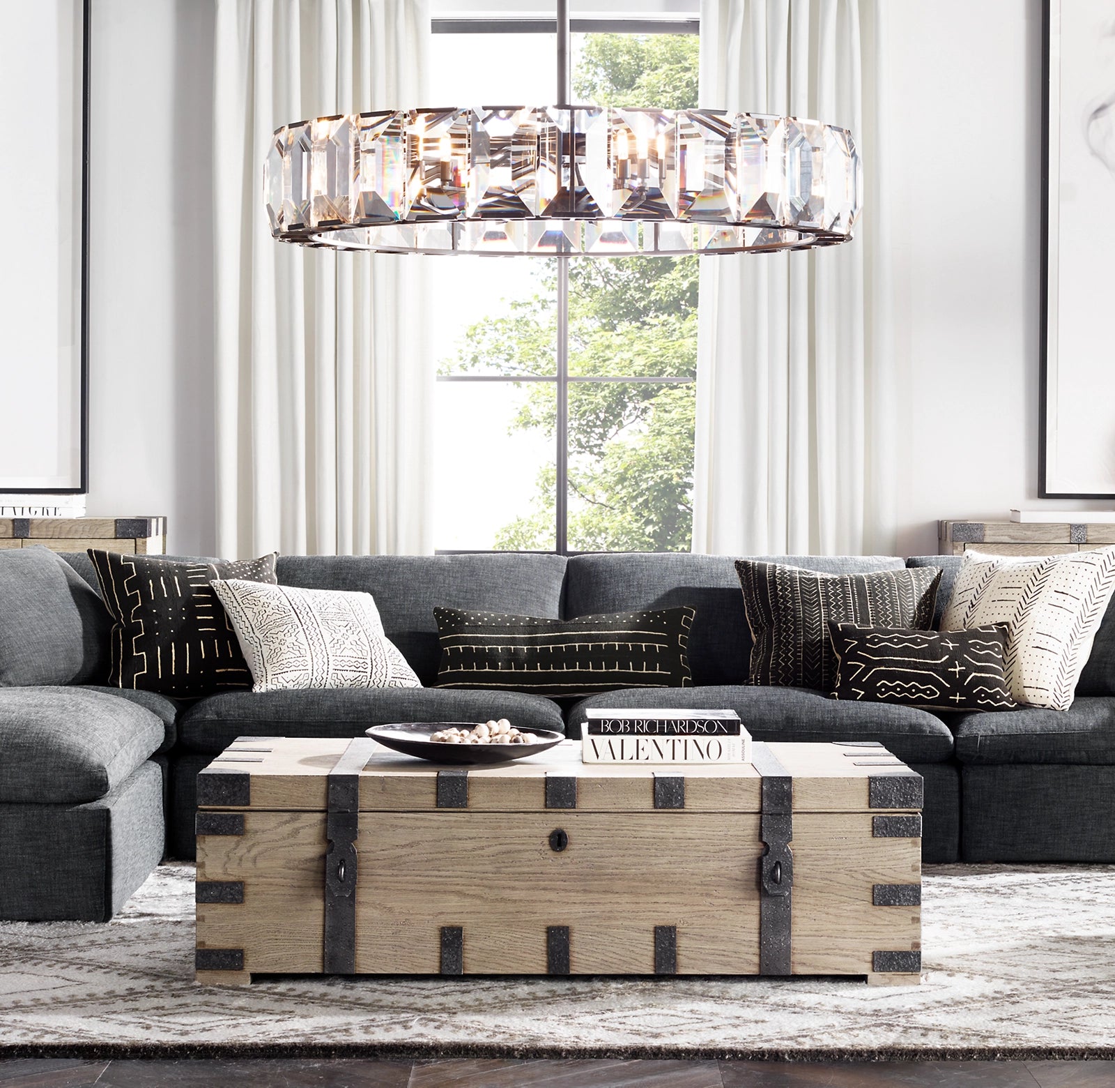 WOMO Crystal Round Chandelier – Harlow
