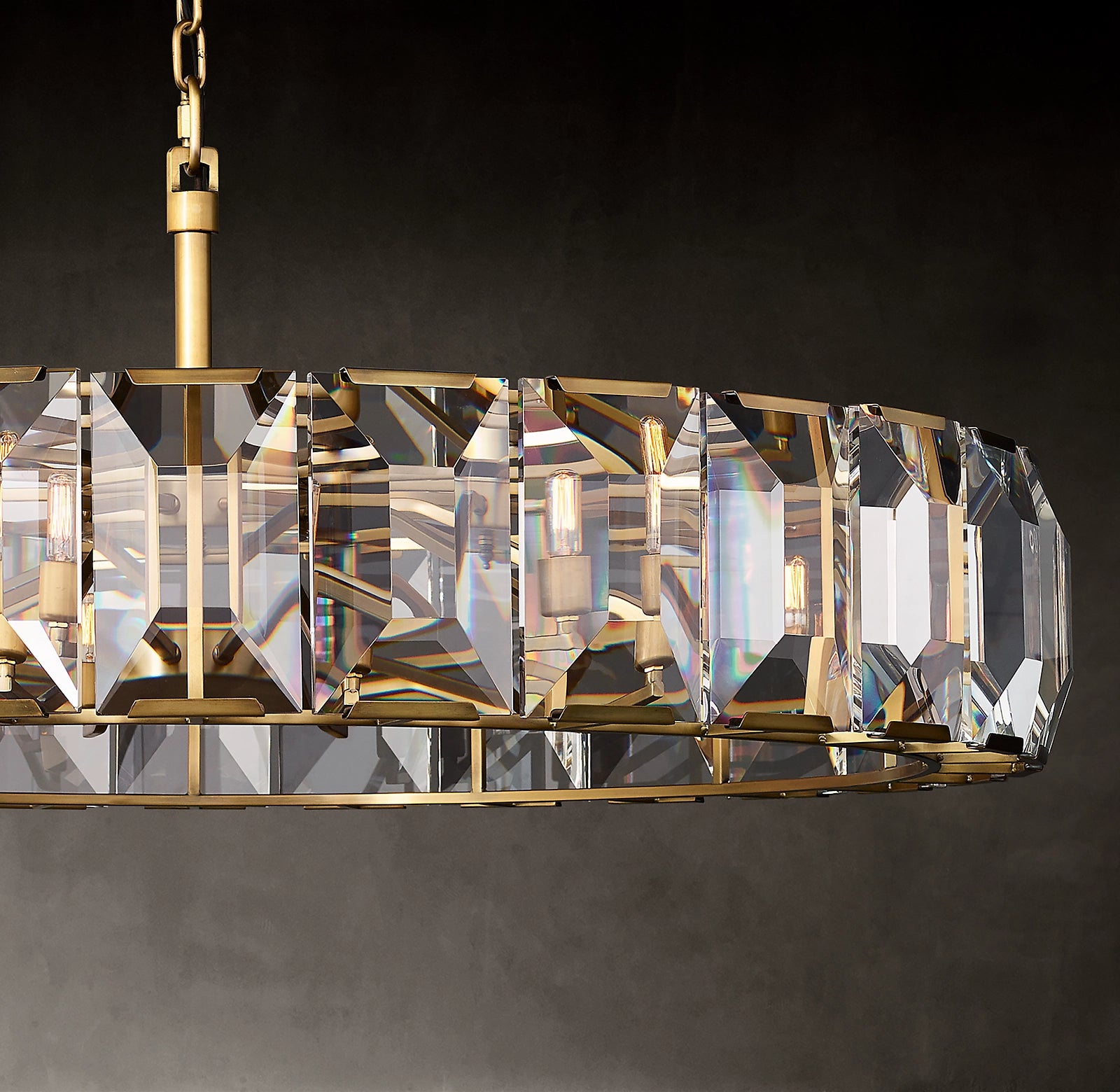 WOMO Crystal Round Chandelier – Harlow