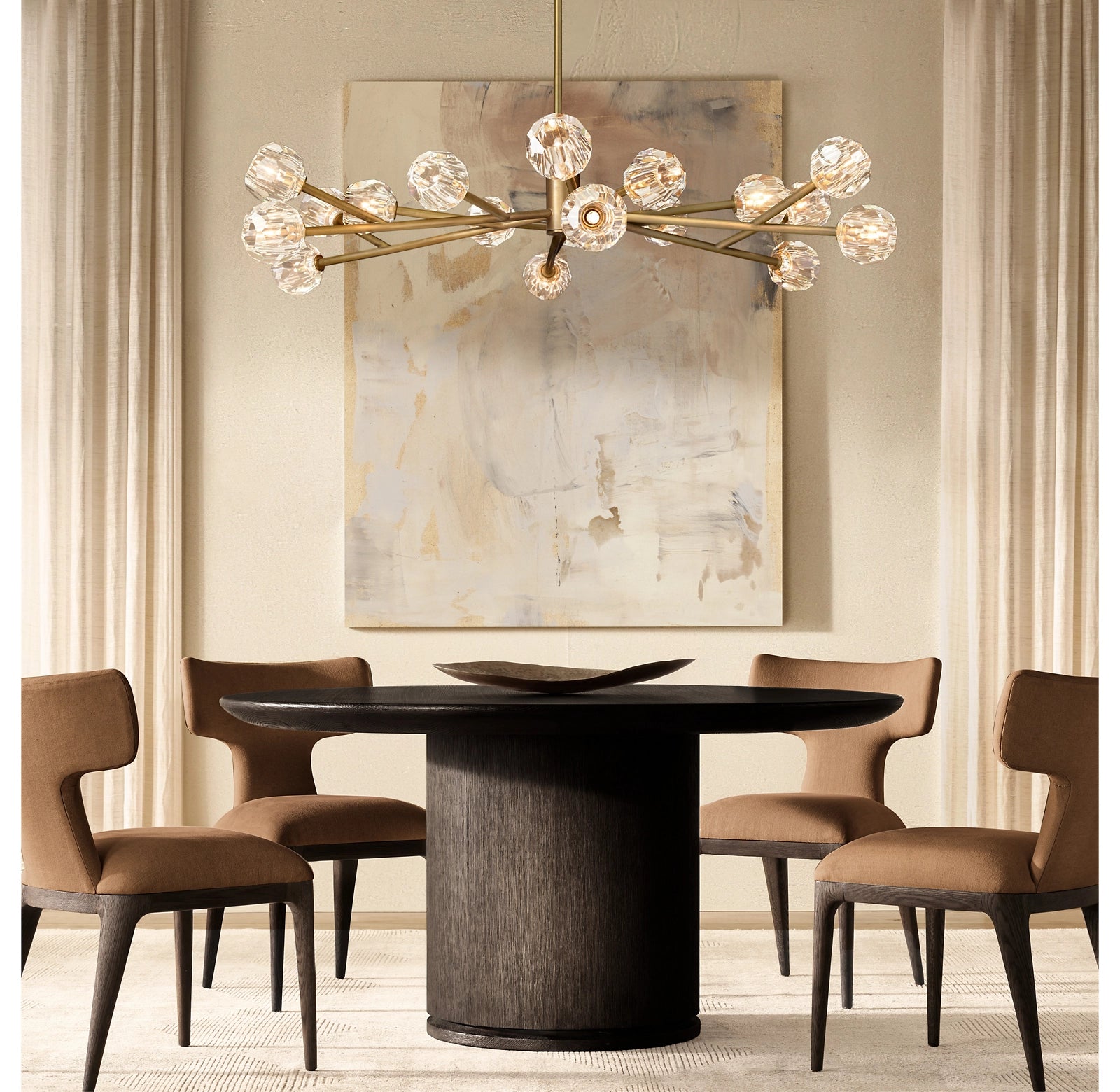 WOMO Crystal Arm Chandelier – Boule