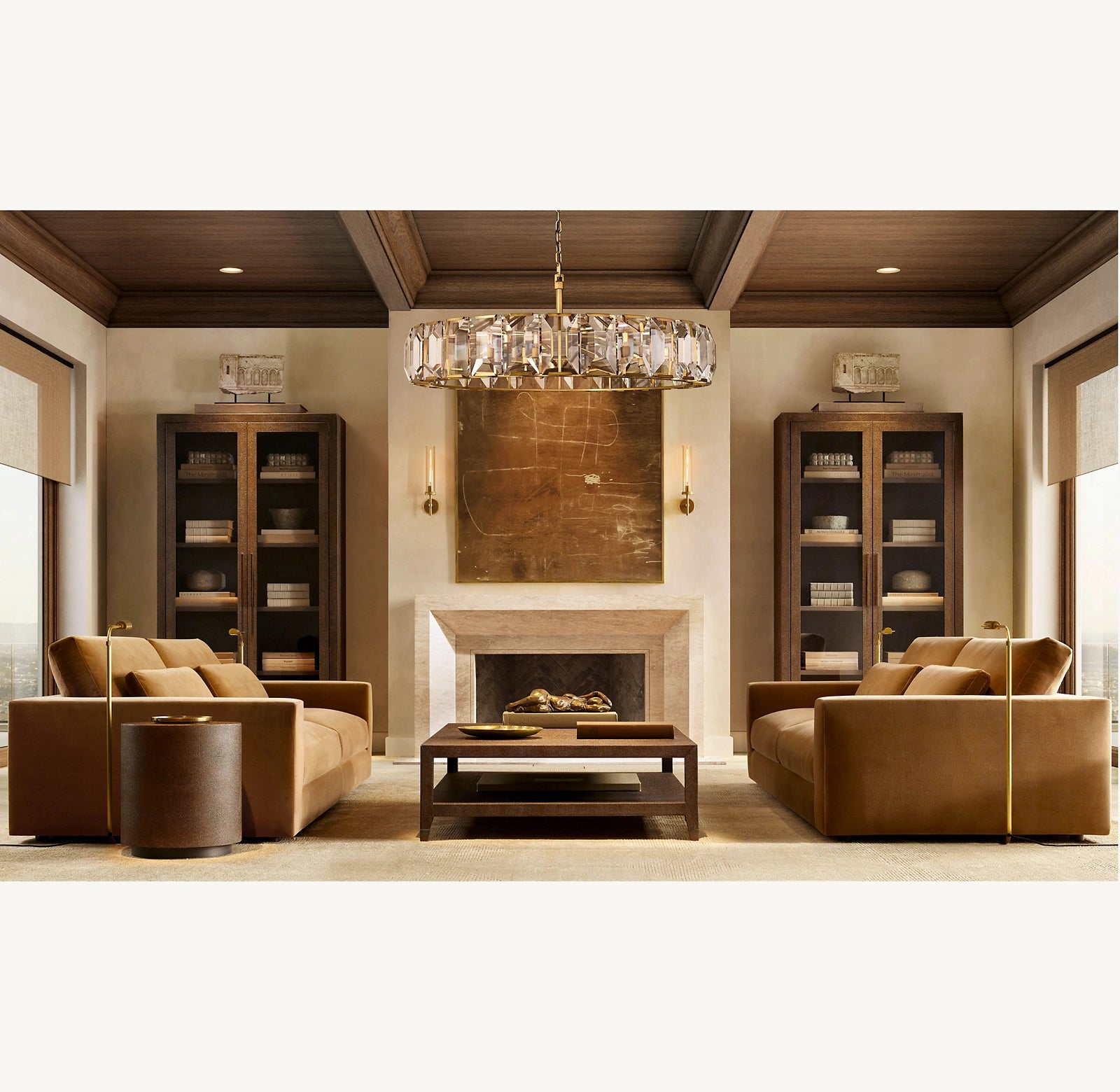 WOMO Crystal Round Chandelier – Harlow
