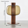 WOMO Beautiful Cylinder Glass Table Lamp-WM8032 thumbnail