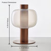 WOMO Beautiful Cylinder Glass Table Lamp-WM8032 thumbnail