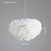 WOMO Feather Cloud Pendant Light-WM2217 thumbnail