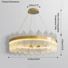 WOMO Glass Rods Round Chandelier-WM2186 thumbnail