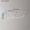 WOMO Arc Led Chandelier-WM2288 thumbnail