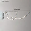 WOMO Arc Led Chandelier-WM2288 thumbnail