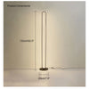 WOMO Oval Skinny Corner Floor Lamp-WM7009 thumbnail