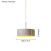 WOMO Drum Felt Pendant Light-WM2149 thumbnail