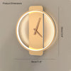WOMO Wall Clock with Led Light-WM6012 thumbnail