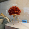 WOMO Feather Tripod Table Lamp-WM8014 thumbnail