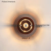 WOMO Round Accent Wall Sconce-WM6049 thumbnail