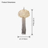 WOMO Jellyfish Beaded Crystal Chandelier-WM2371 thumbnail
