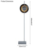 WOMO Solar Eclipse Round Floor Lamps-WM7040 thumbnail