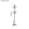 WOMO 2-bulb Marble Floor Lamp-WM7032 thumbnail