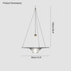 WOMO Ripple Glass Pendant Light-WM2092 thumbnail